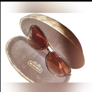 Coach Tortoise Shell Sunglasses